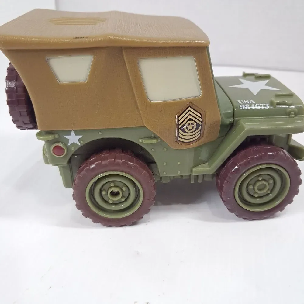 Fisher Price Shake 'N Go! Disney Pixar Cars Sarge military truck jeep WORKS